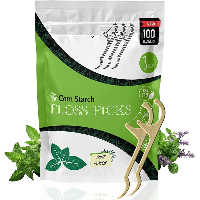 Non Plastic Floss Picks Non Plastic Floss Picks